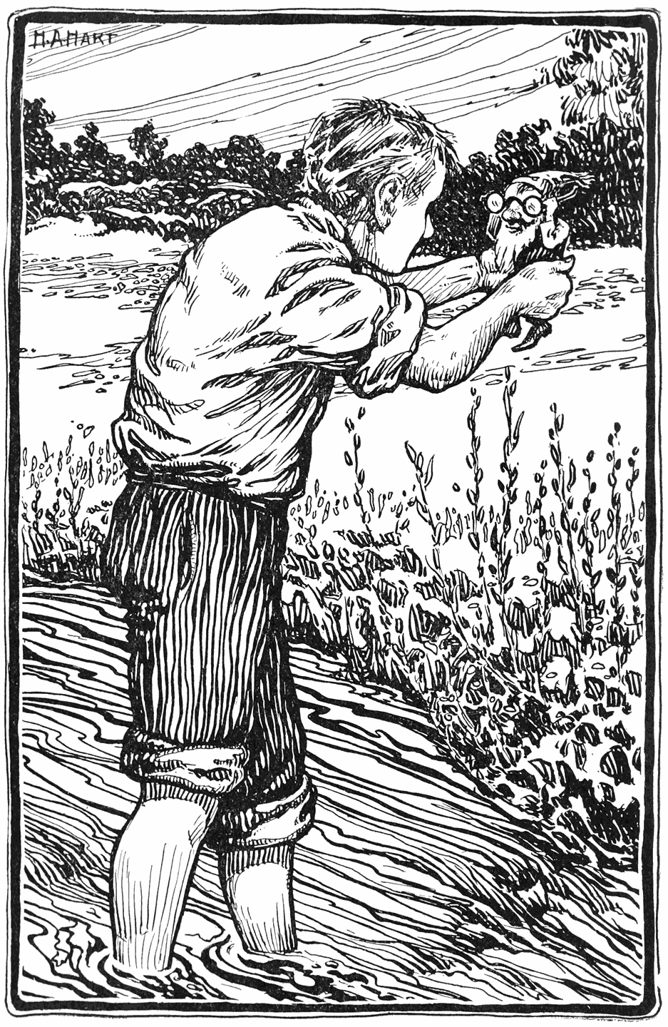 “Don’t be afraid, I will do you no harm.”