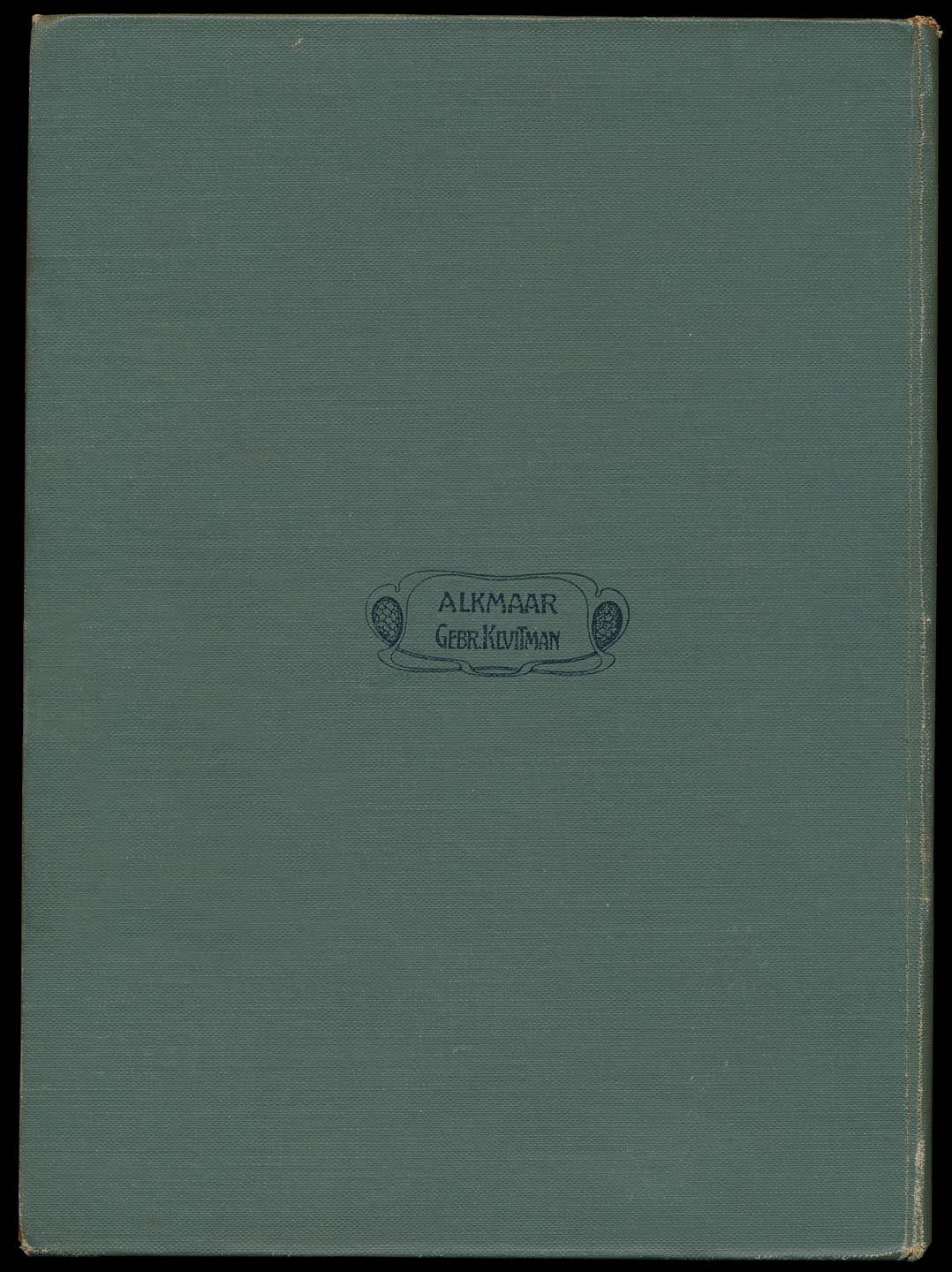 Oorspronkelijke achterkant.