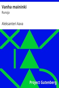 Vanha maininki, Aleksanteri Aava