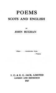Poems, Scots and English, John Buchan