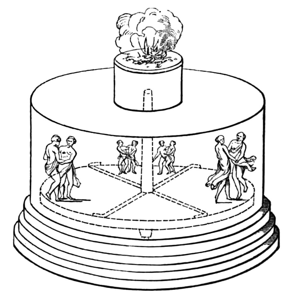 Diagram of apparatus as described in text