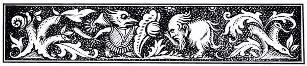 Illustration. Start of Chapter IV.