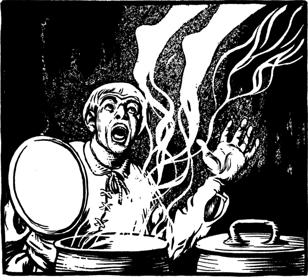 Vetter Michel lässt die   Seelen der Ertrunkenen frei