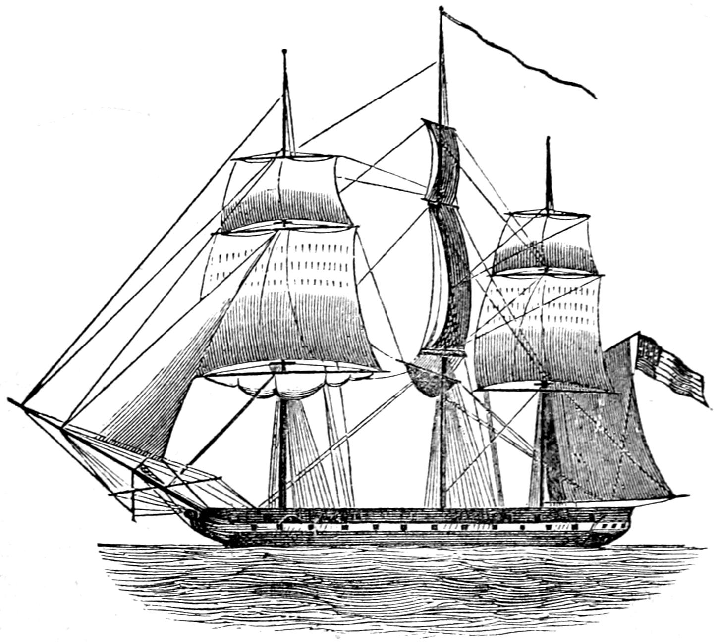 Sailing ship