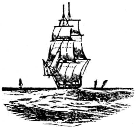 Ornamental: sailing ship