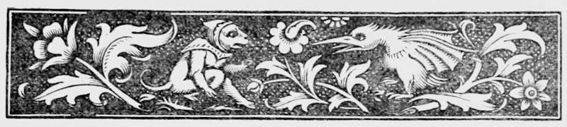 Decorative banner heading