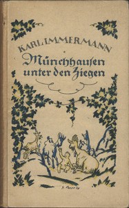 Münchhausen unter den Ziegen, Karl Leberecht Immermann, Georg Poppe
