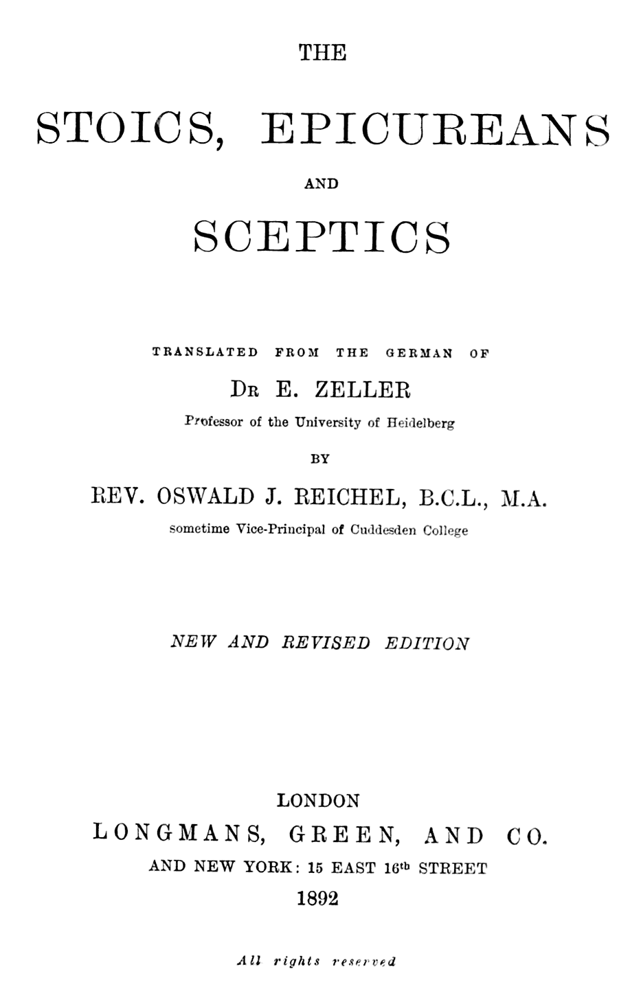 Original Title Page.