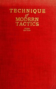 Technique of modern tactics, P. S. Bond, M. J. McDonough