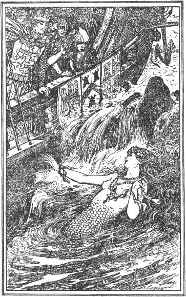 A vízitündér kéri a király első gyermekét.