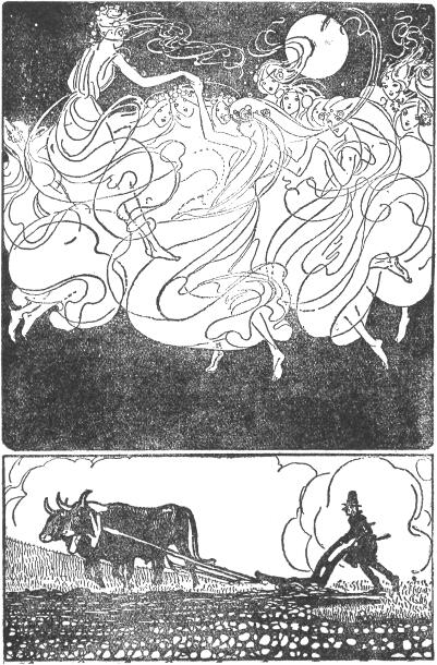 A tündérek minden éjjel a földjére jártak táncolni.