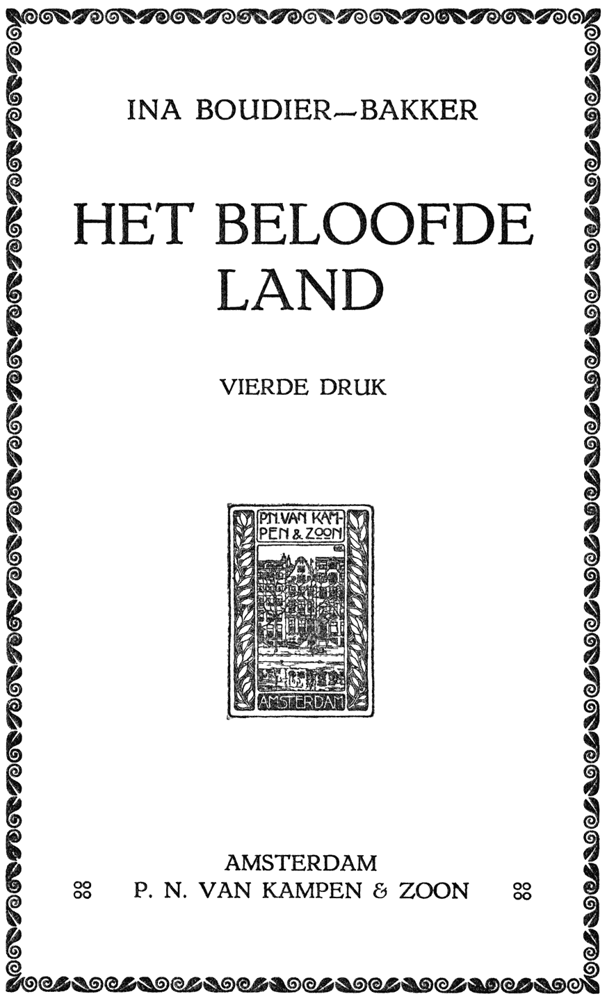 Oorspronkelijke titelpagina.