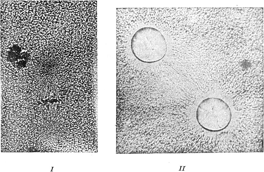 Fotos von Strahlungsfiguren