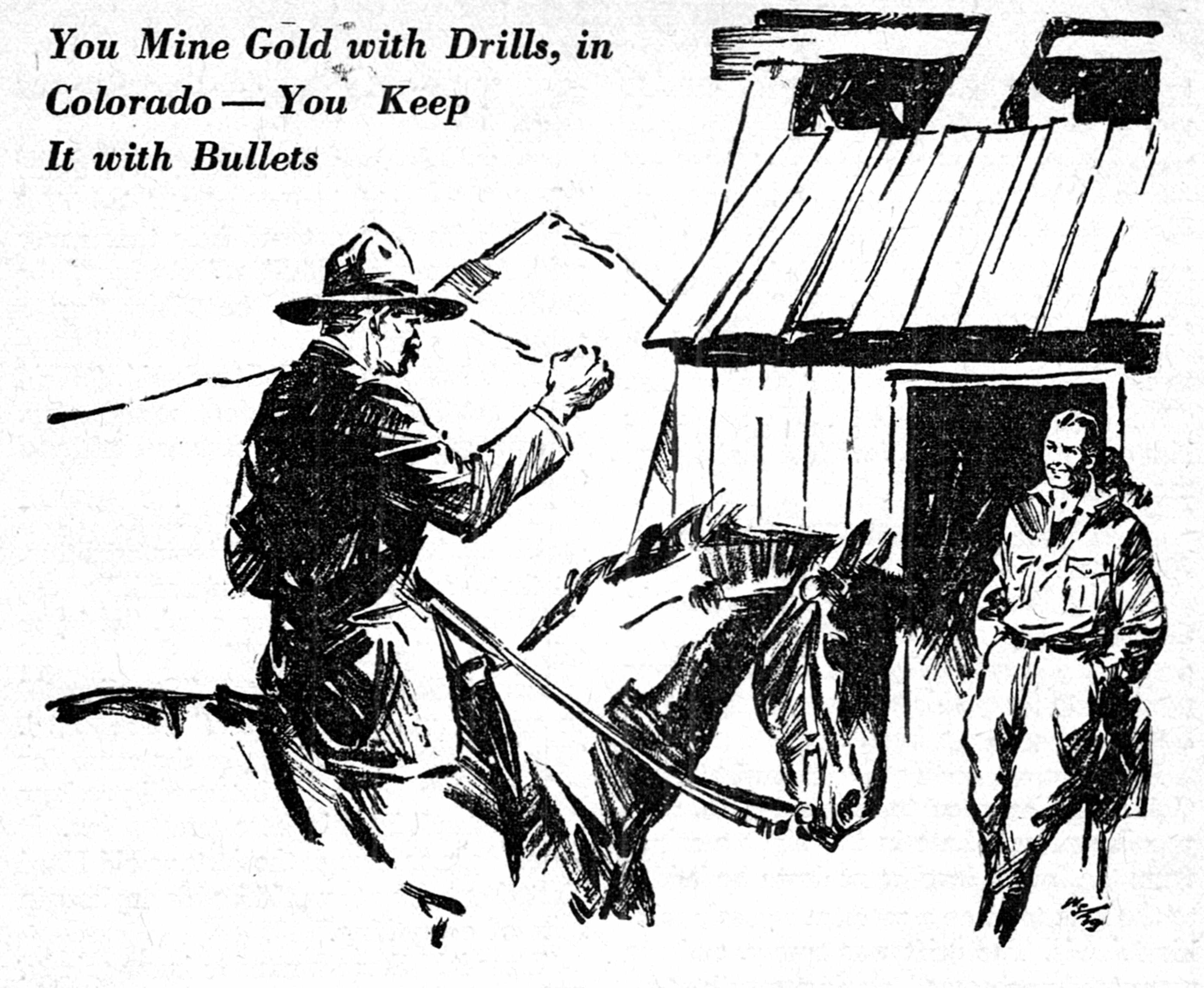 a sheriff defending his prisoner