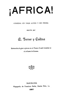 ¡Africa!, Antoni Ferrer i Codina