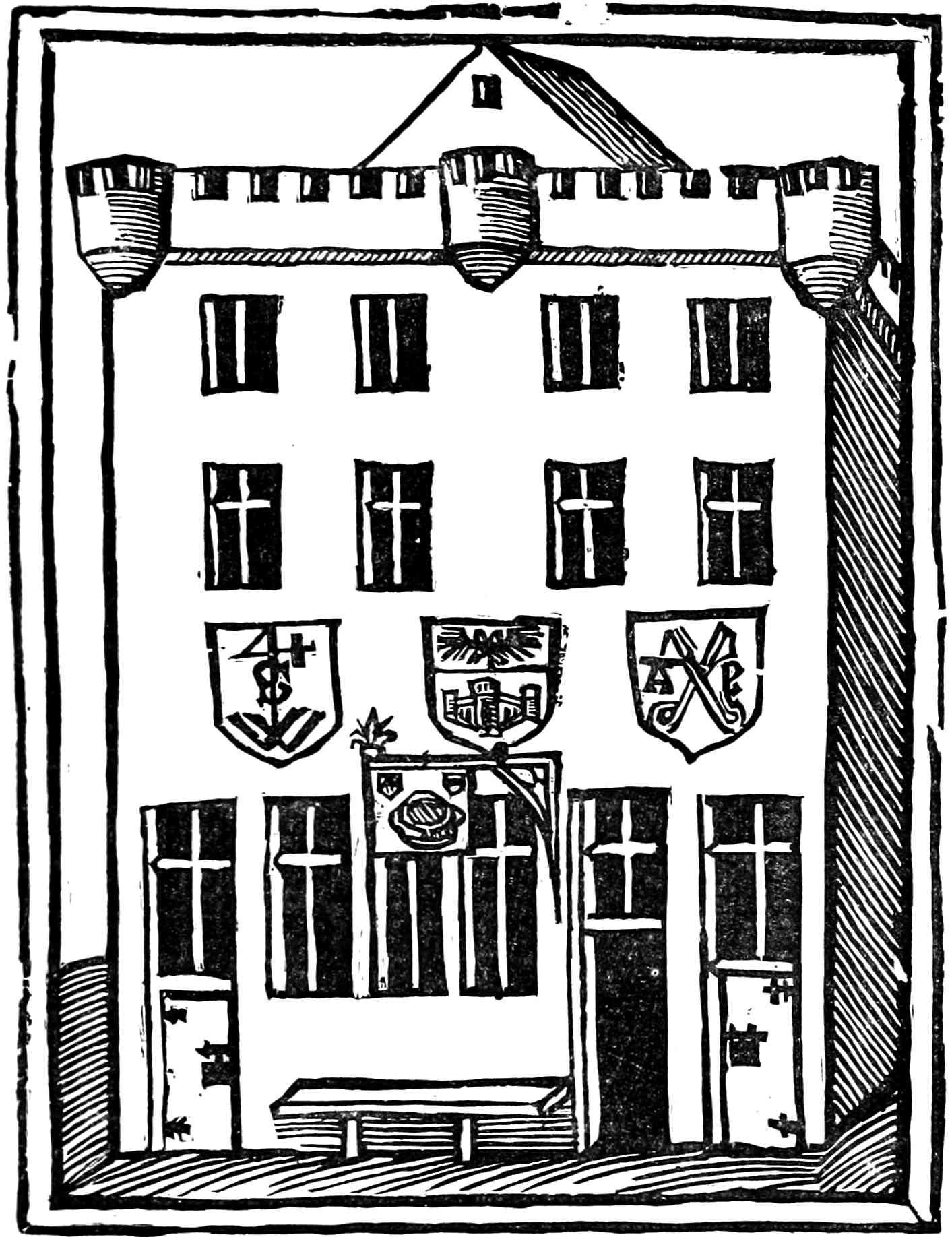 Caxton's printing shop in Westminster