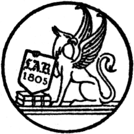 Signet des F. A. Brockhaus-Verlags   in Leipzig