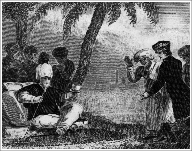Belzoni meets Khalil Bey