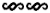 sideways section symbols