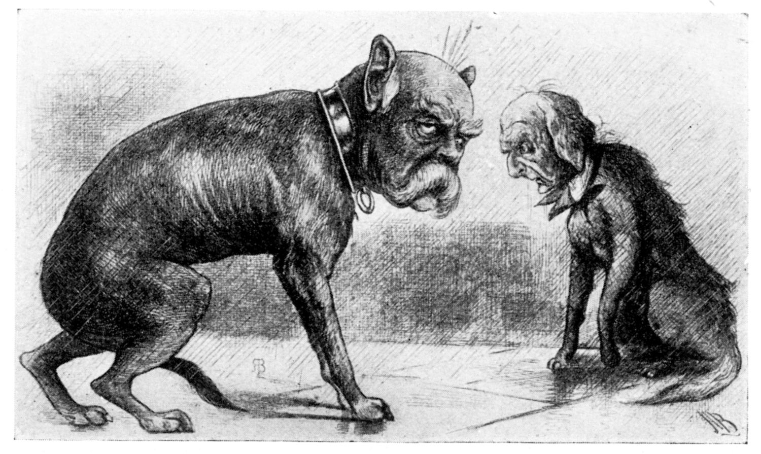 Die Verstoßenen (Bismarck und Gladstone)