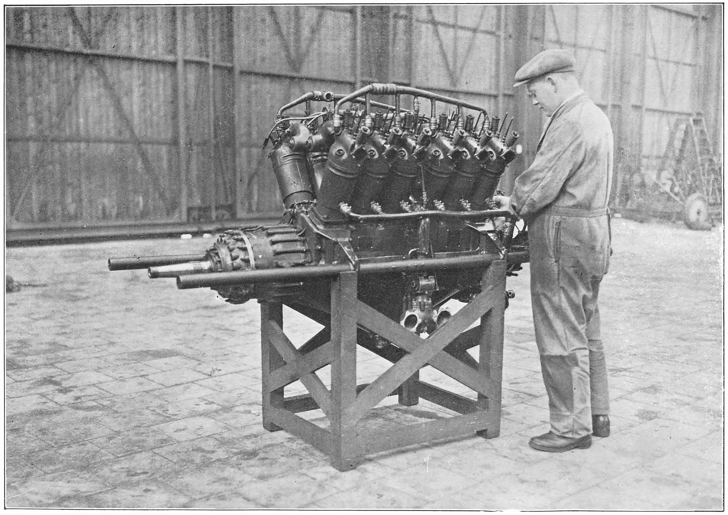 Afb. 3. Onze motor.