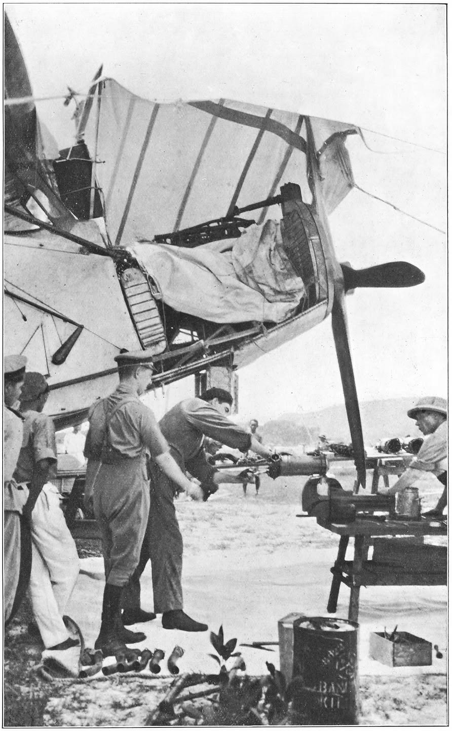 Afb. 88. Van den Broeke schuurt kleppen te Sengora.