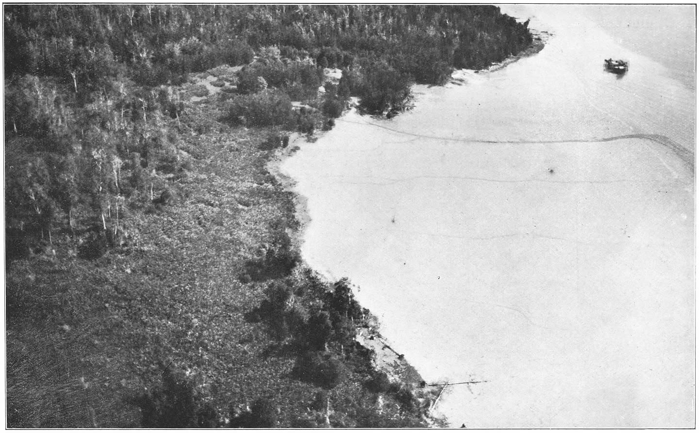 Afb. 95. De kust van Sumatra (Djambi).