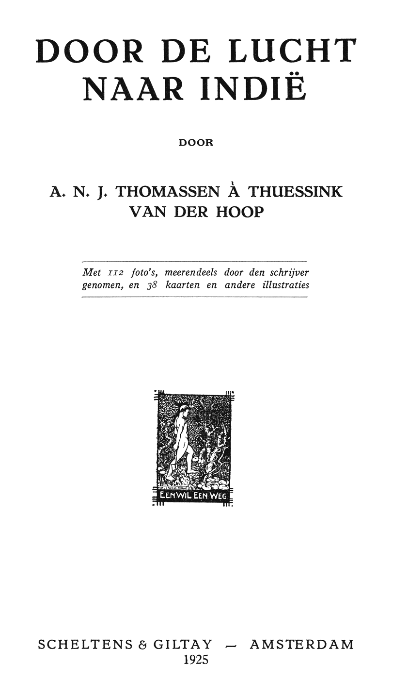 Oorspronkelijke titelpagina.