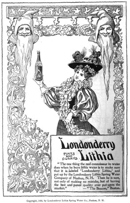 A page of advertisements