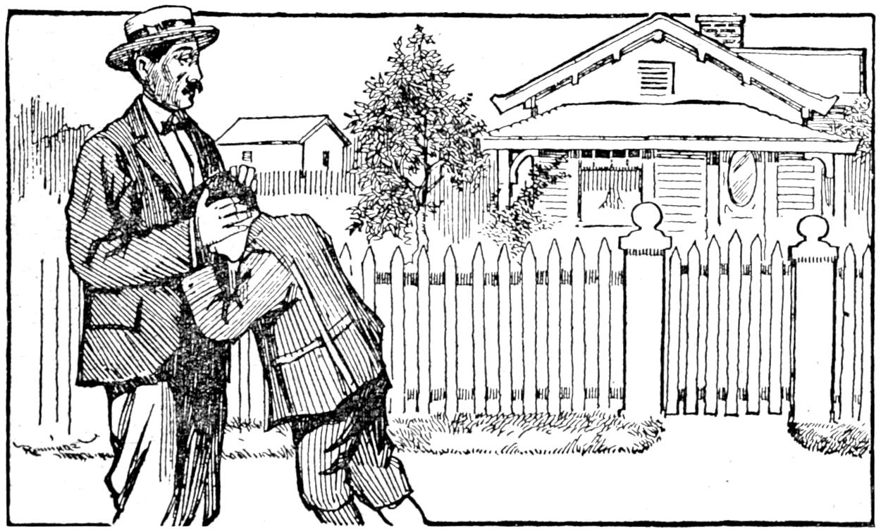 Freddy meets his father in the street