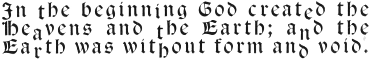 typesetting specimen