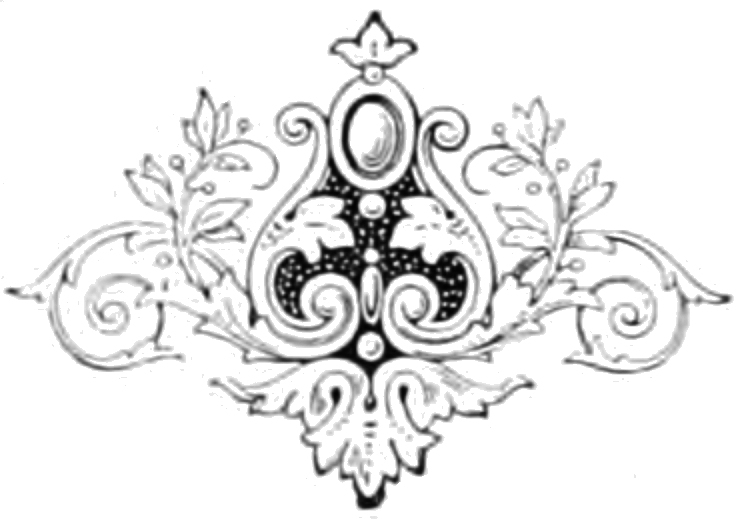decorative tail-piece