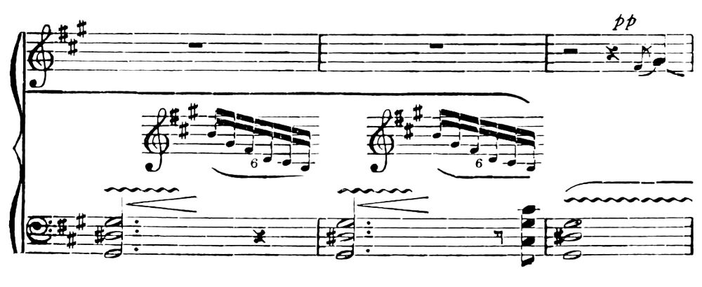 The same music continued.
