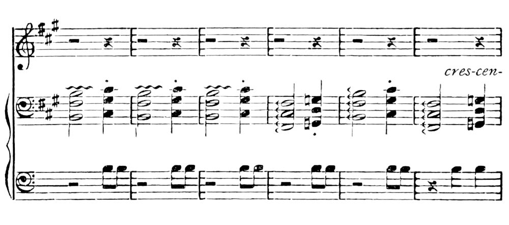 The same music continued.