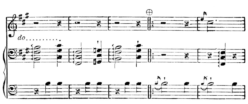 The same music continued.