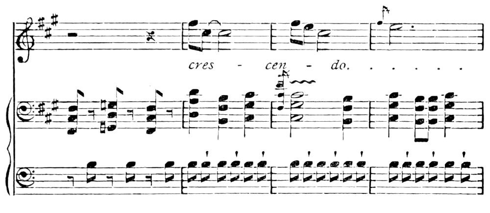The same music continued.