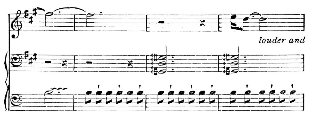 The same music continued.