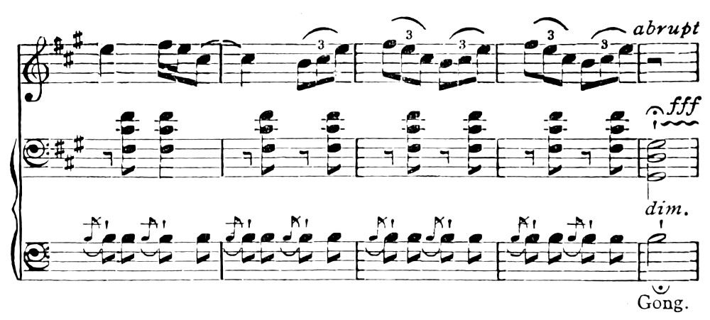 The same music continued.