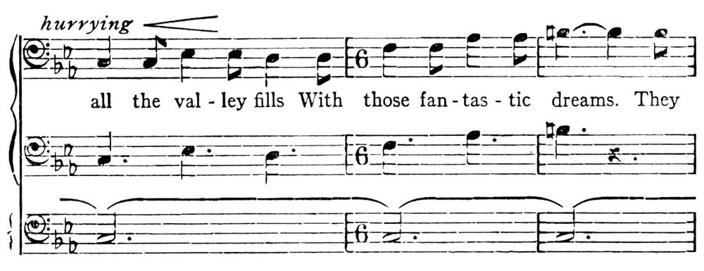 The same music continued.