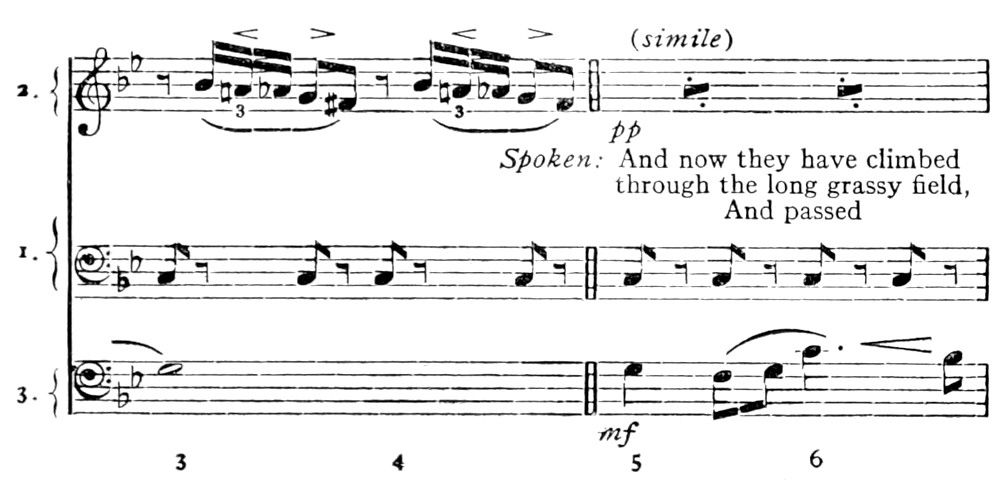The same music continued.