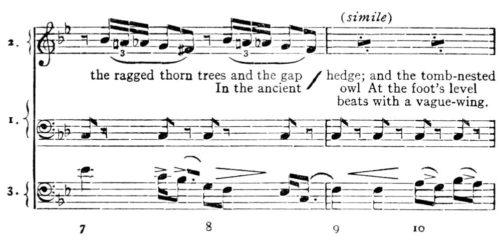 The same music continued.