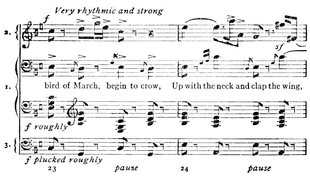 The same music continued.