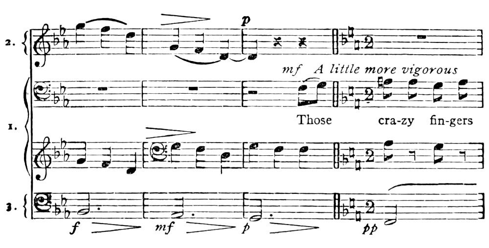 The same music continued.