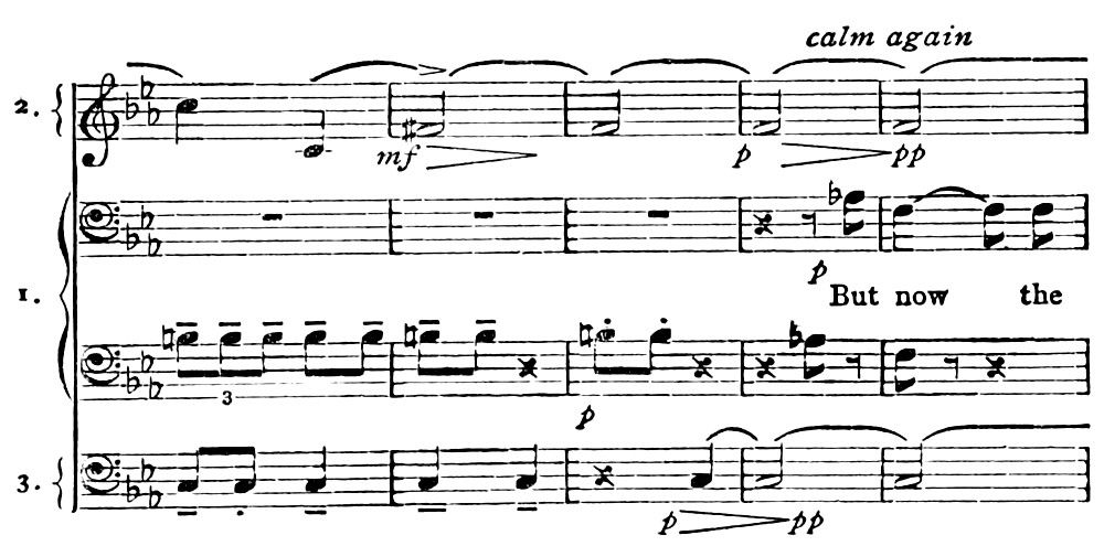 The same music continued.