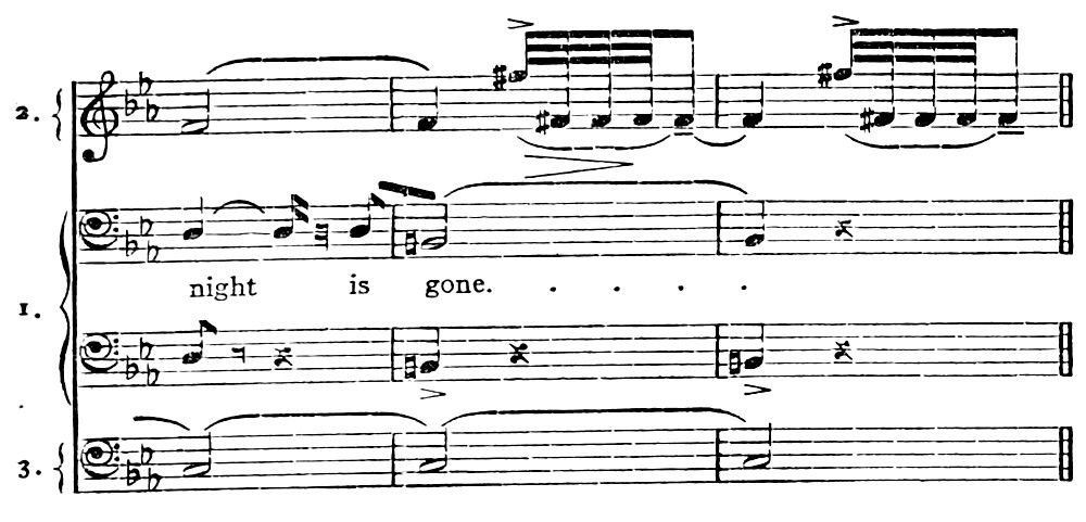 The same music continued.