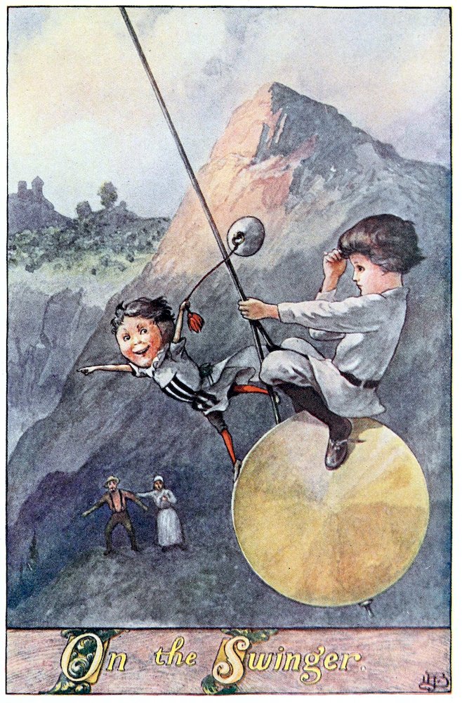 <i>On the Swinger.</i>