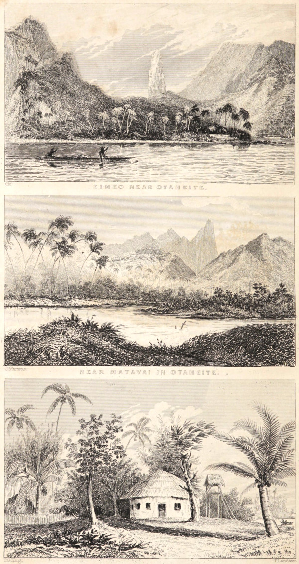 Three scenes in Tahiti