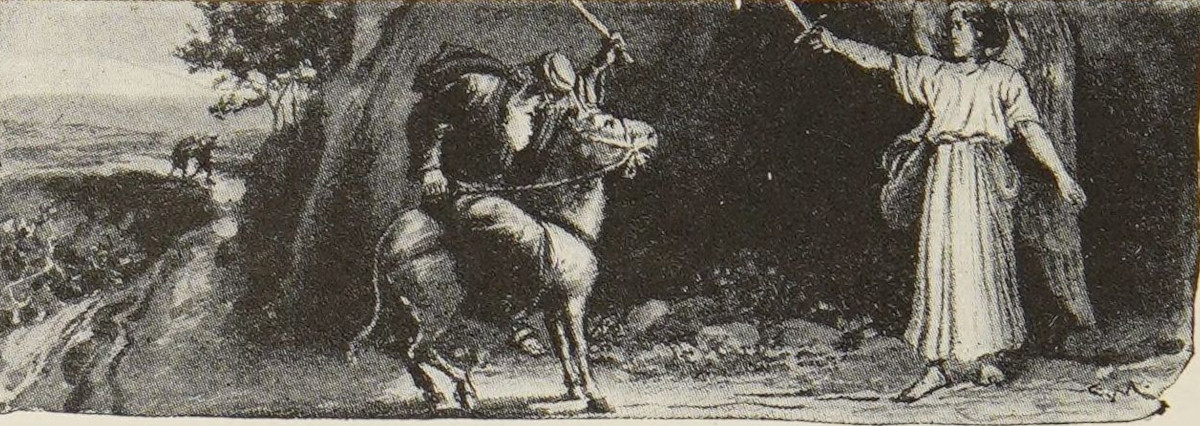 Balaam Smiting the Ass.