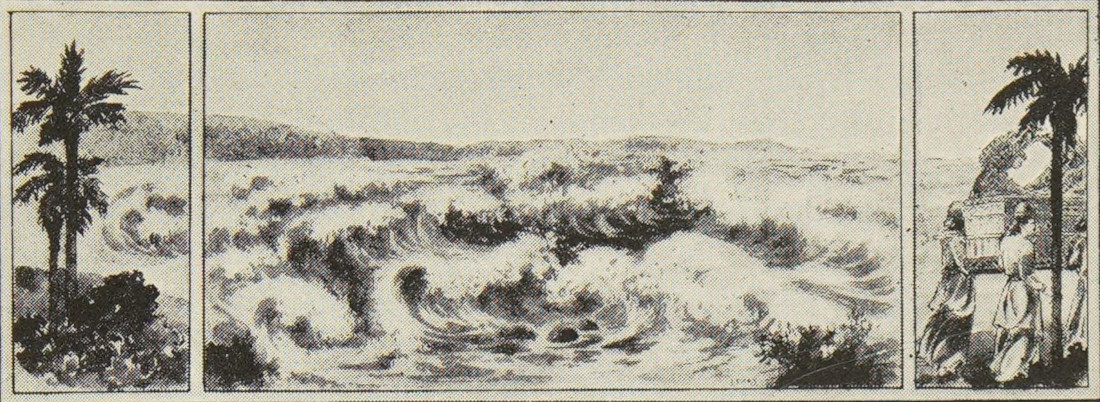 The Jordan Overflowing Its Banks.