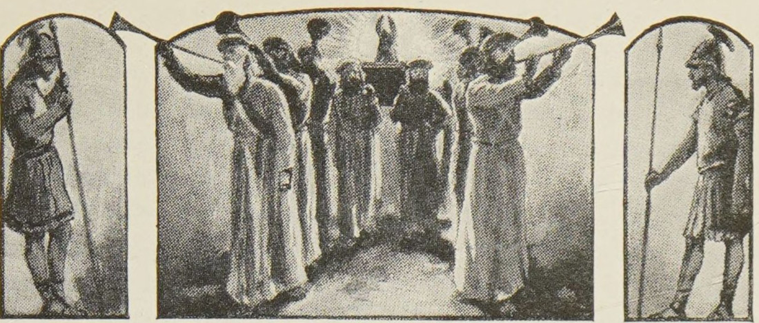 Blowing the Trumpets Before Jericho.